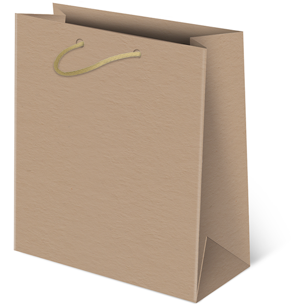 Torebki ozdobne szare PS set 1