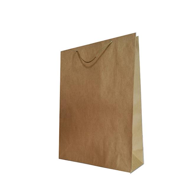 Torebki ozdobne miękkie X Szare Kraft