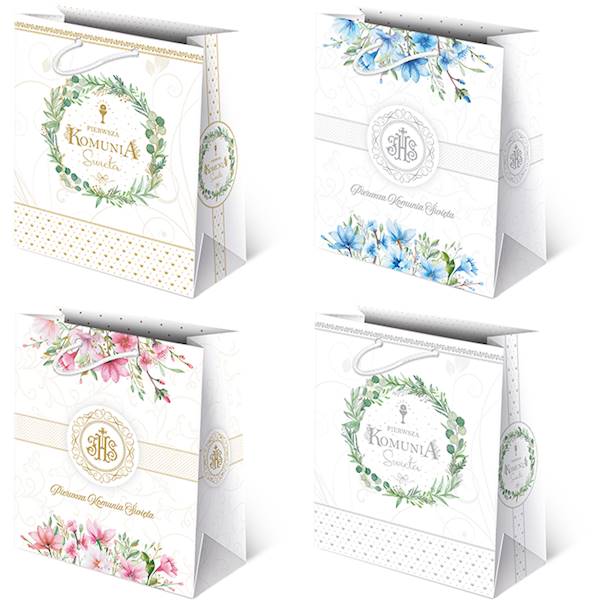 Torebki ozdobne T-8L set K8 Komunia