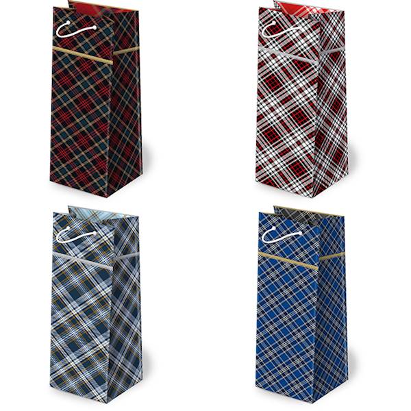 Torebki ozdobne AL-2 set 63 Kratki szkockie ciemne