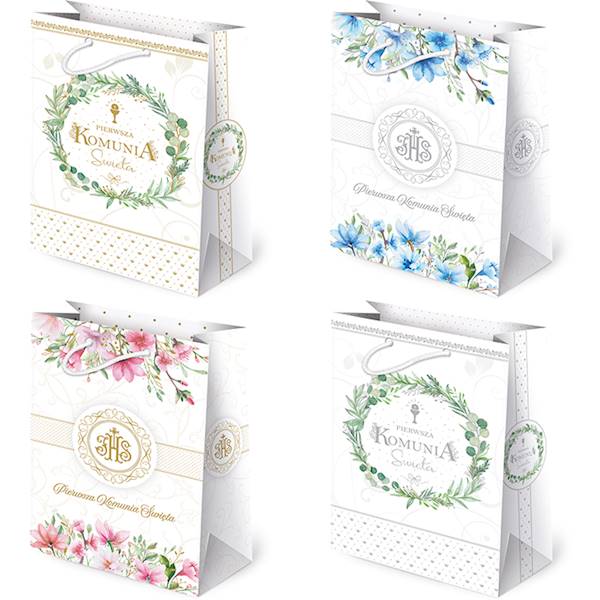 Torebki ozdobne T-4L set K8 Komunia 