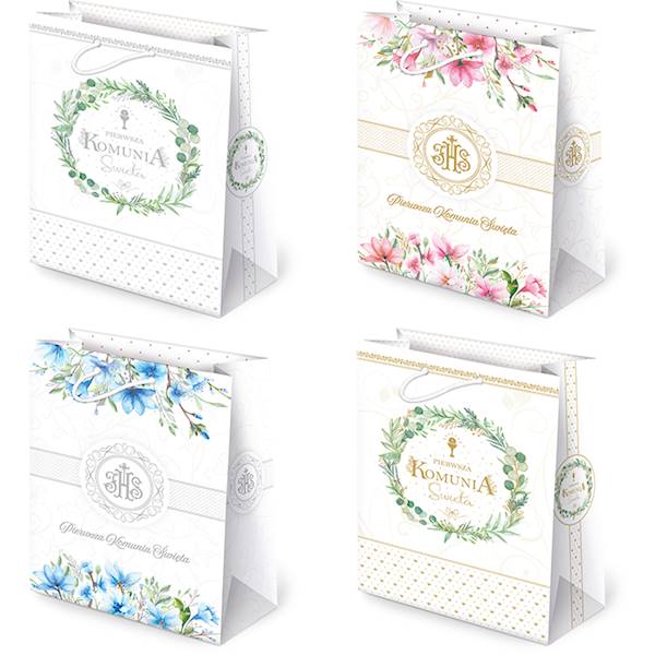 Torebki ozdobne T-2L set K8 Komunia 