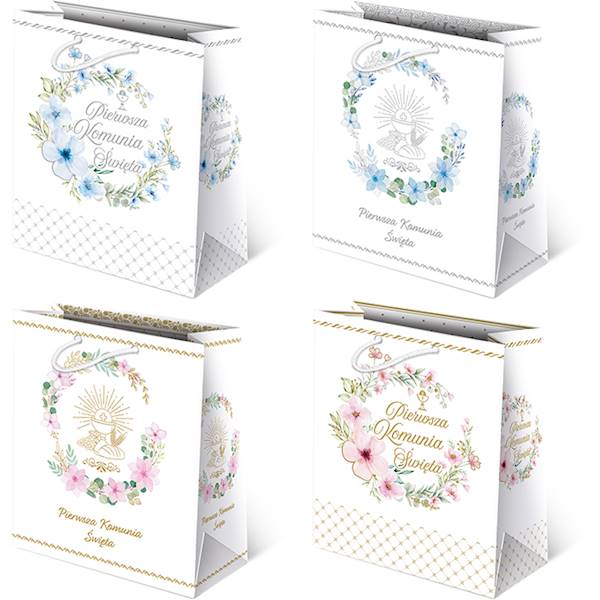 Torebki ozdobne T-8L set K7 Komunia