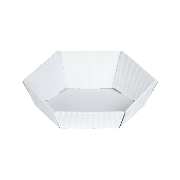 Kosze GM-KW-4 Białe sześciokątne małe -10szt