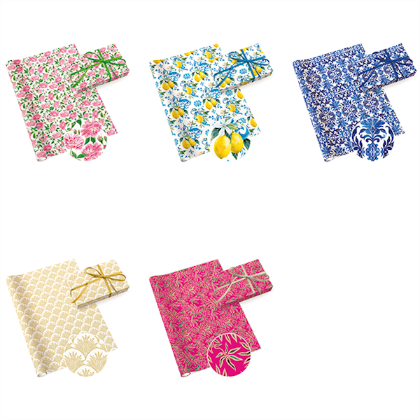 Papier ozdobny 2m 50 ark. Set 81: Bright side