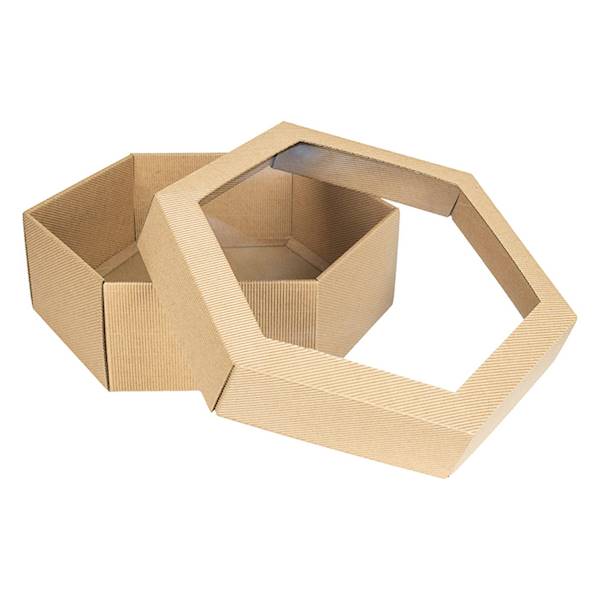 Pudełko z okienkiem HEX-3 op. 5 szt.