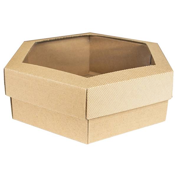 Pudełko z okienkiem HEX-3 op. 5 szt.