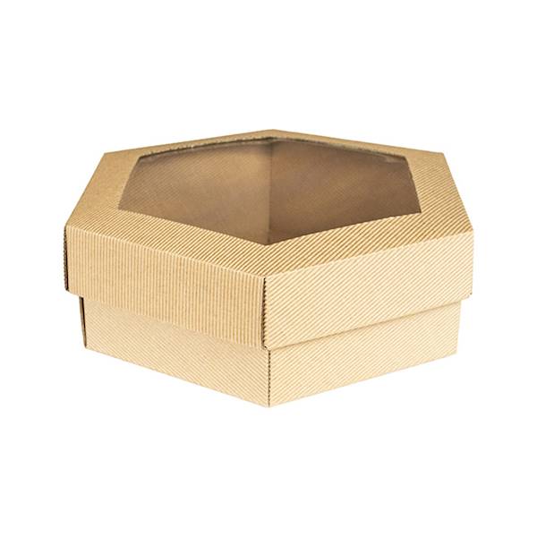 Pudełko z okienkiem HEX-2 op. 5 szt.