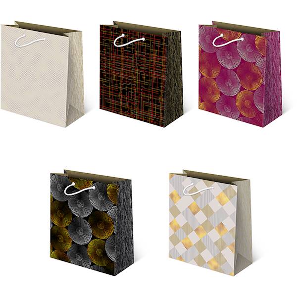 Torebki ozdobne T-8 AVANTGARDE set 17 Dots&squar