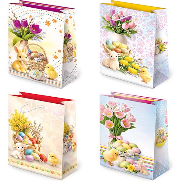 Torebki ozdobne T-2L set W5 Happy Easter