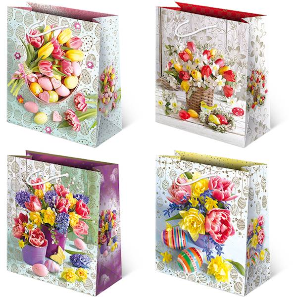 Torebki ozdobne T-2L set W4 Wielkanoc