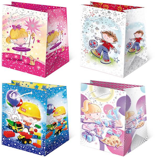 Torebki ozdobne T-16L set 25 Dzieci