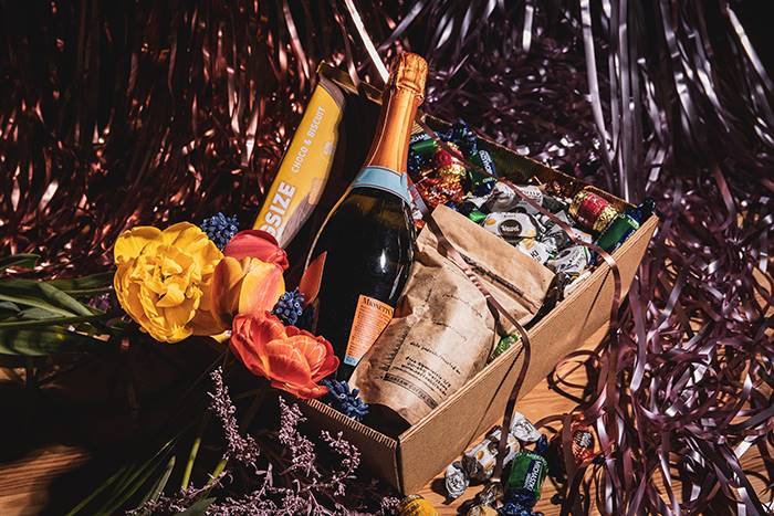 Kosze prezentowe GM-KP-2 Średnie - 10 szt.