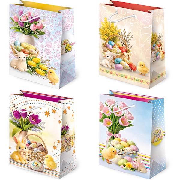 Torebki ozdobne T-4L set W5 Happy Easter