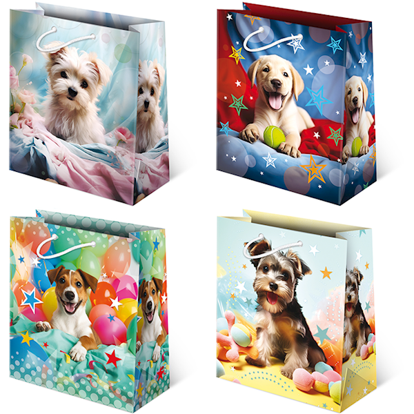 Torebki ozdobne T-2L set 149 Pieski