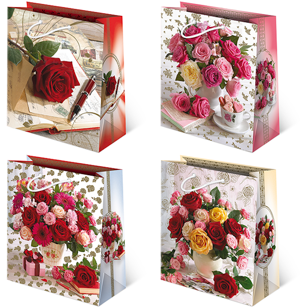 Torebki ozdobne T-8L set 147 Róże