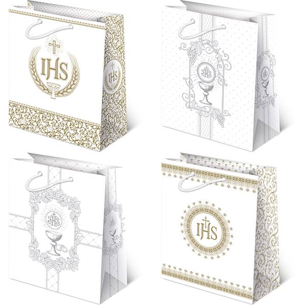 Torebki ozdobne XL set K6 Komunia Grafika