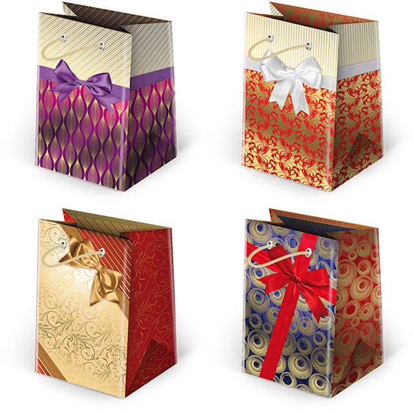 Torebki ozdobne T-5L set 33 Kokardy eleganckie