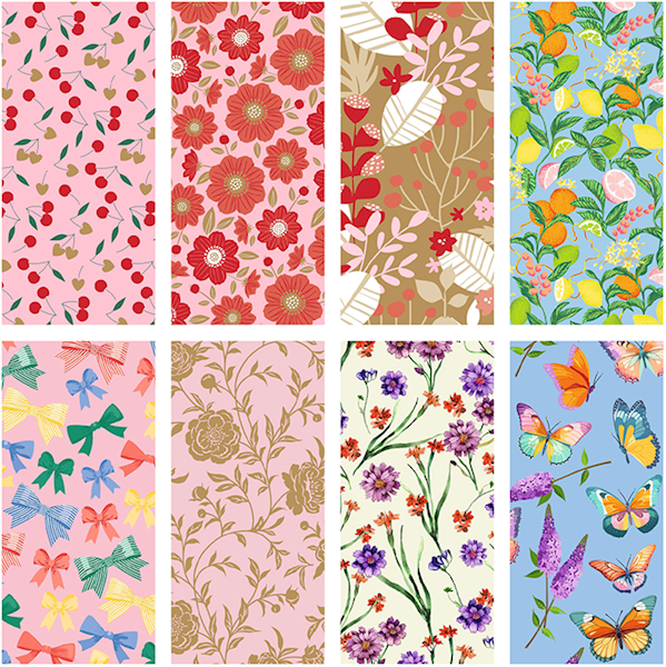 Papier ozdobny 2m 70 ark. Set 87: Summer set
