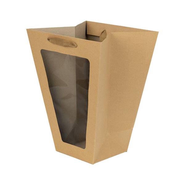 Torebki TS-3 - trapez szary - 15x35x11