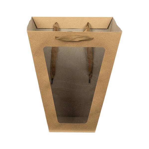 Torebki TS-3 - trapez szary - 15x35x11