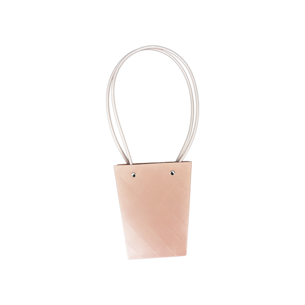 Torebka KT-2-3 - na kwiatek trapez - pink