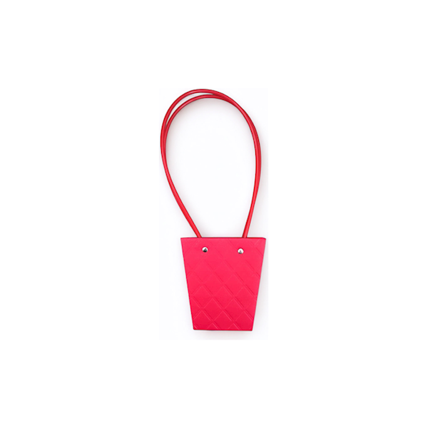 Torebka KT-1-6 - na kwiatek trapez - red