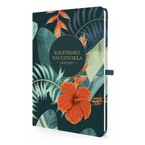 Kalendarz Nauczyciela A5 26/27 tyg. Hibiskus