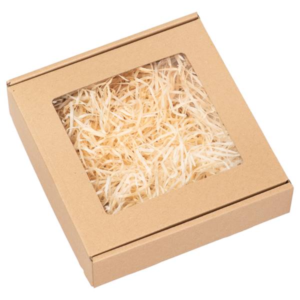 Gładki BOX-06 z okienkiem 200x200x50 - 10 szt