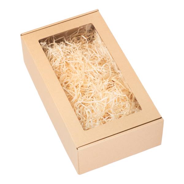 Gładki BOX-12 z okienkiem 350x200x100 - 10 szt
