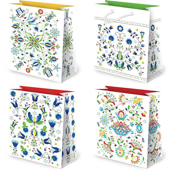 Torebki ozdobne TD set 55 Kaszubskie Folklor