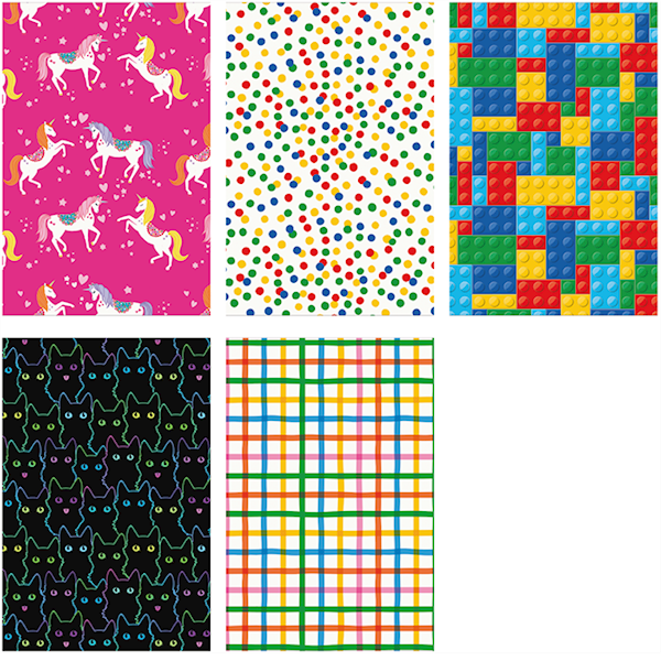 Papier ozdobny 2m 50 ark. Set 84: Dzieci