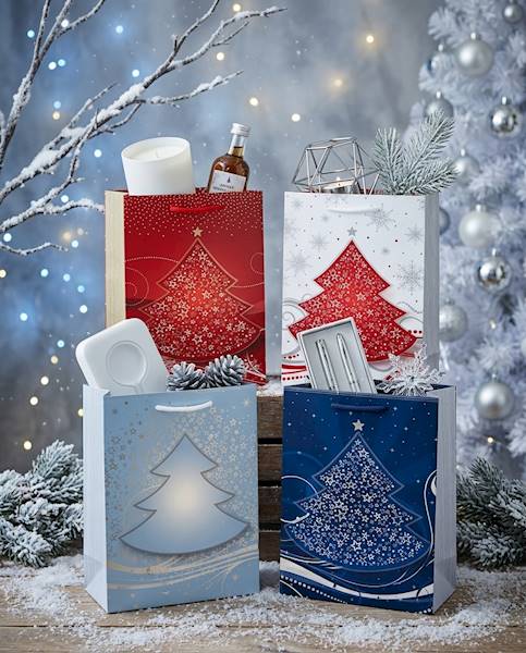 Torebki ozdobne T-4L set S-34 Elegant trees