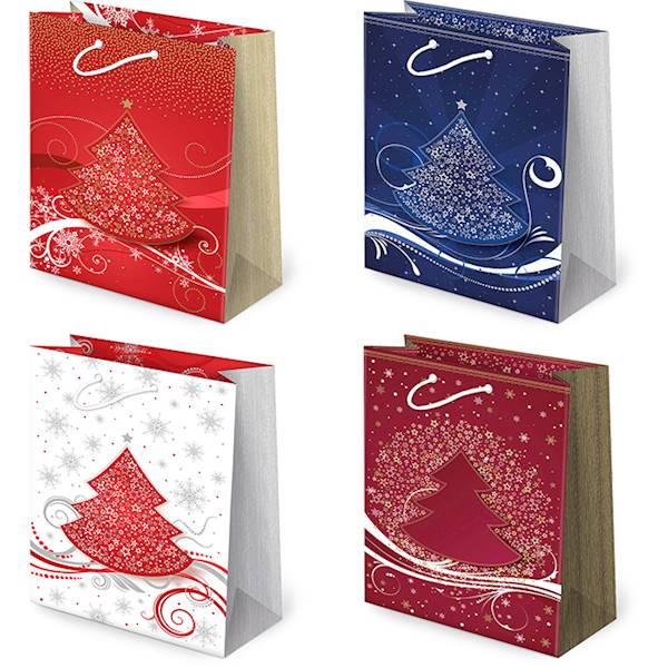 Torebki ozdobne T-2L set S-34 Elegant trees