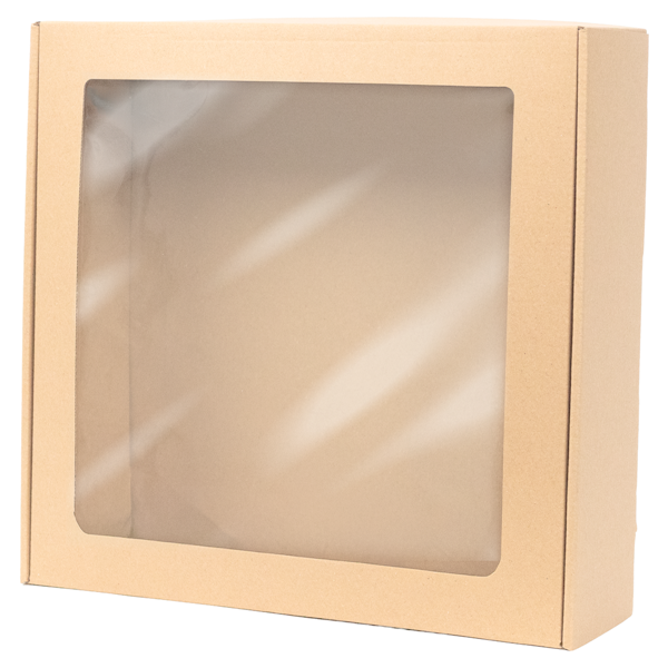 Gładki BOX-14 z okienkiem 300x300x100 - 10 szt