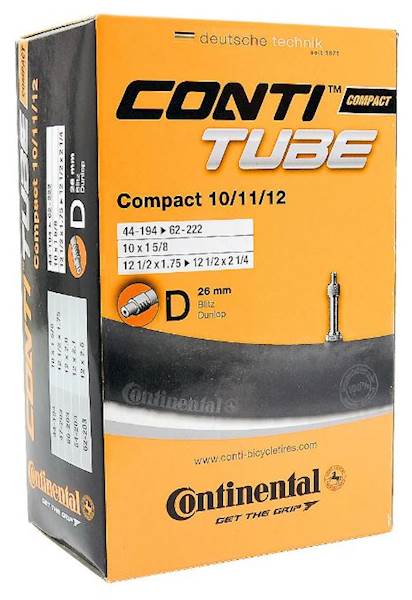 Dętka Continetal Compact 10/11/12