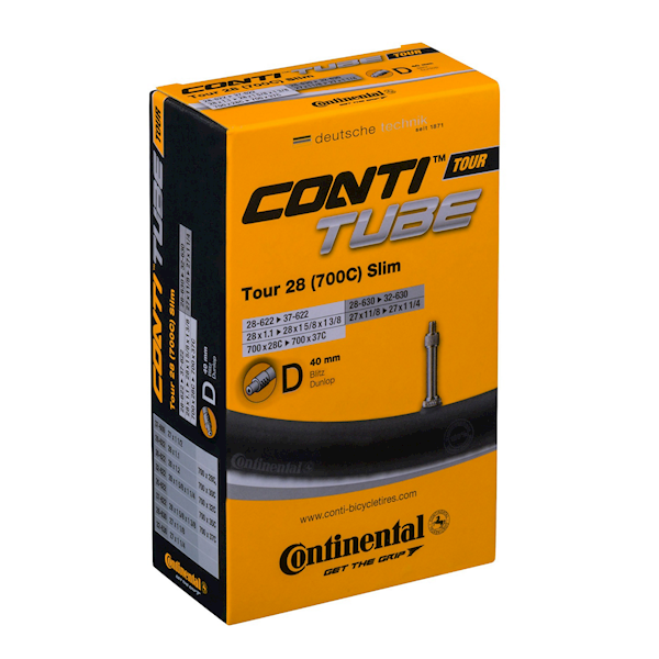Dętka Continental Tour Slim 28 Dunlop 40mm