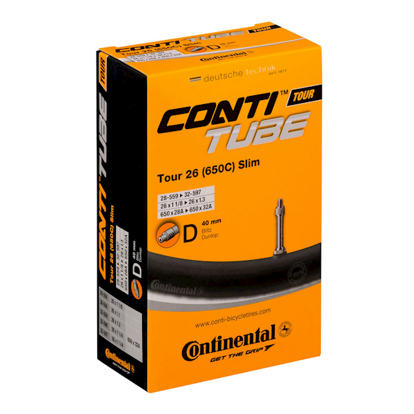 Dętka Continental Tour 26 Slim Dunlop 40mm