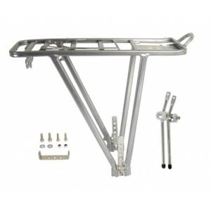 BAGAŻNIK 24-28" ALU REG. SPAWANY SREBRNY