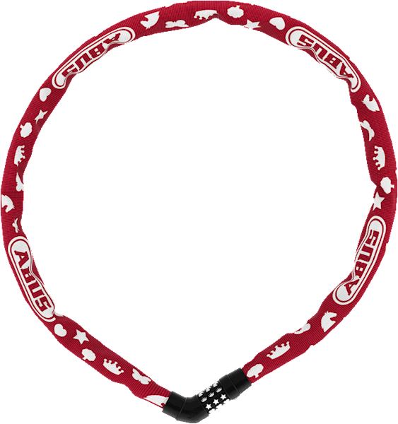 Łańcuch Abus 4804C/75 Symbols red