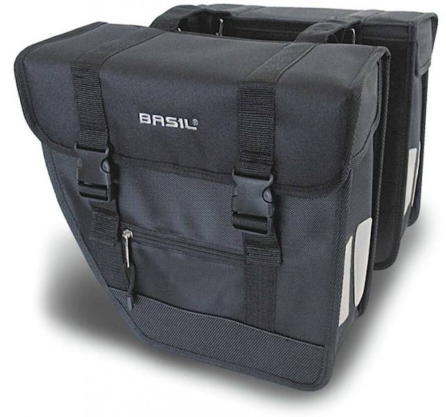 Sakwy Basil Tour 26L miejskie czarne