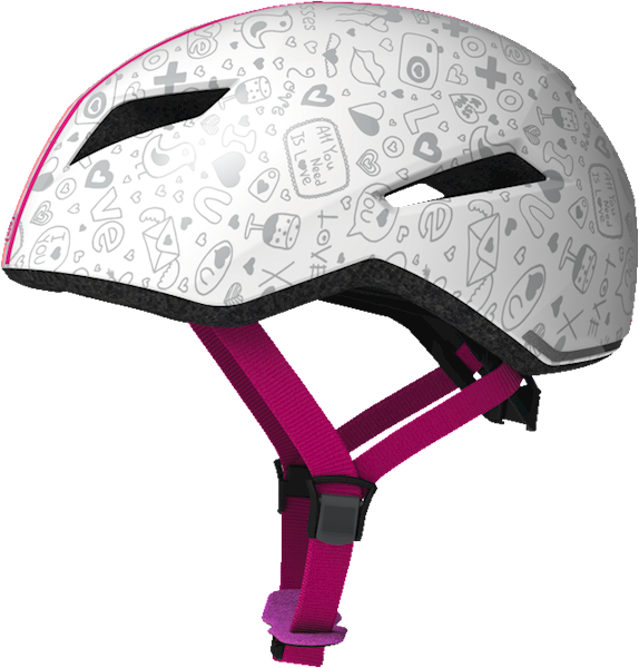 Kask Abus Yadd-I (55-59) M biało-różowy