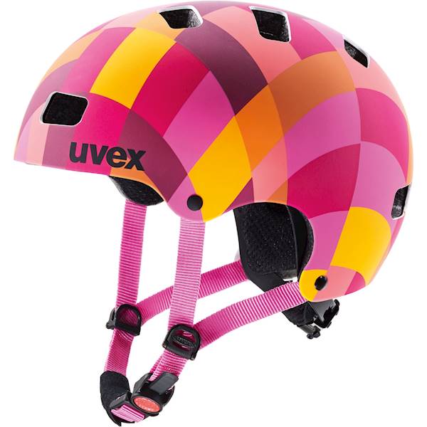 Kask Uvex Kid 3 cc 55-58cm różowo-pomarańczowy