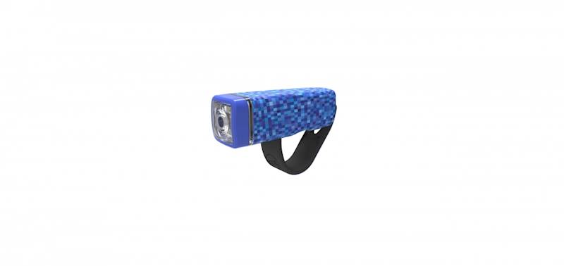 Lampa Knog Pop I przód niebieski