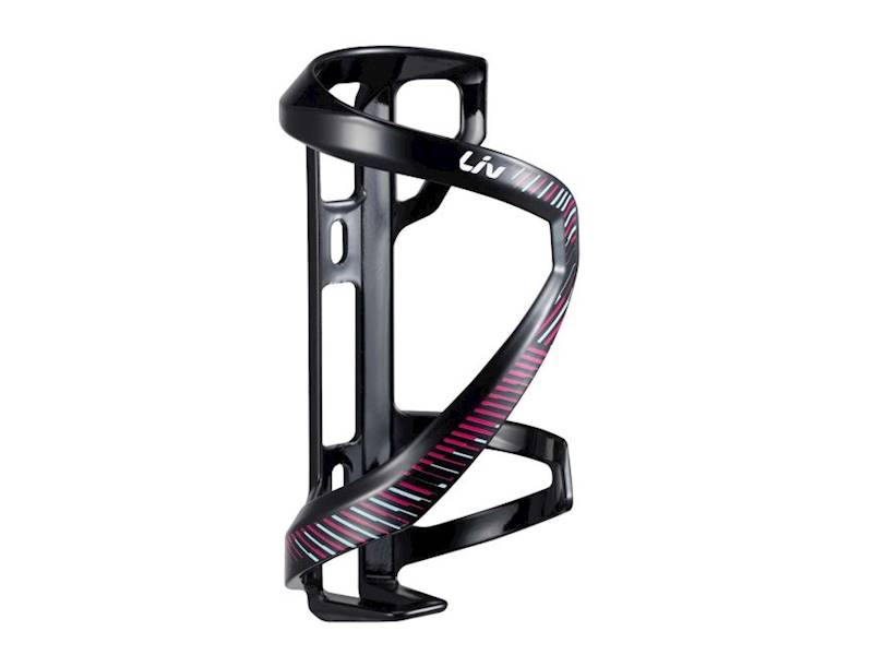Koszyk bidonu Liv Airway Sport Sidepull czarn-fiol