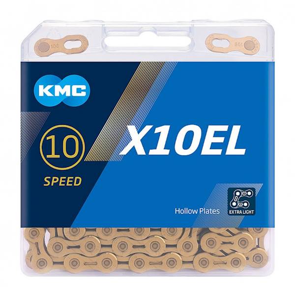 Łańcuch KMC X10EL TI 10rz 114L