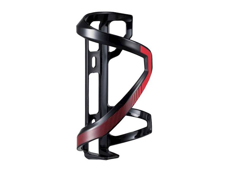 Koszyk bidonu Giant Airway Sidepull czarno-czerw.