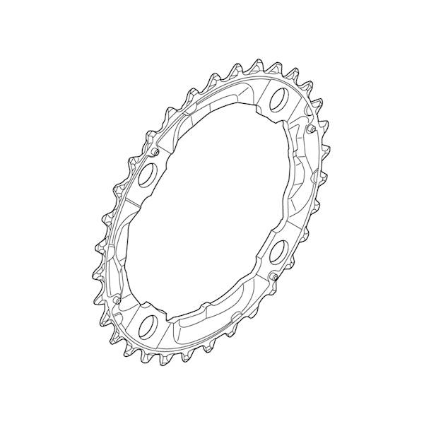 Tarcza Mechanizmu Shimano FC-M430 32T czarna