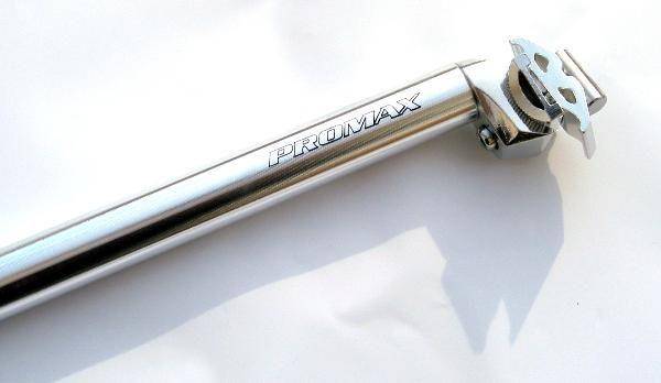 Wspornik siodła Promax 30,2x350mm srebrny