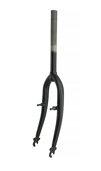 Widelec 20" 1" gwint 133/240mm czarny piwoty